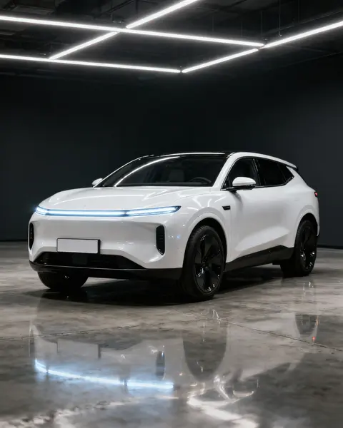 SUV showroom: photo